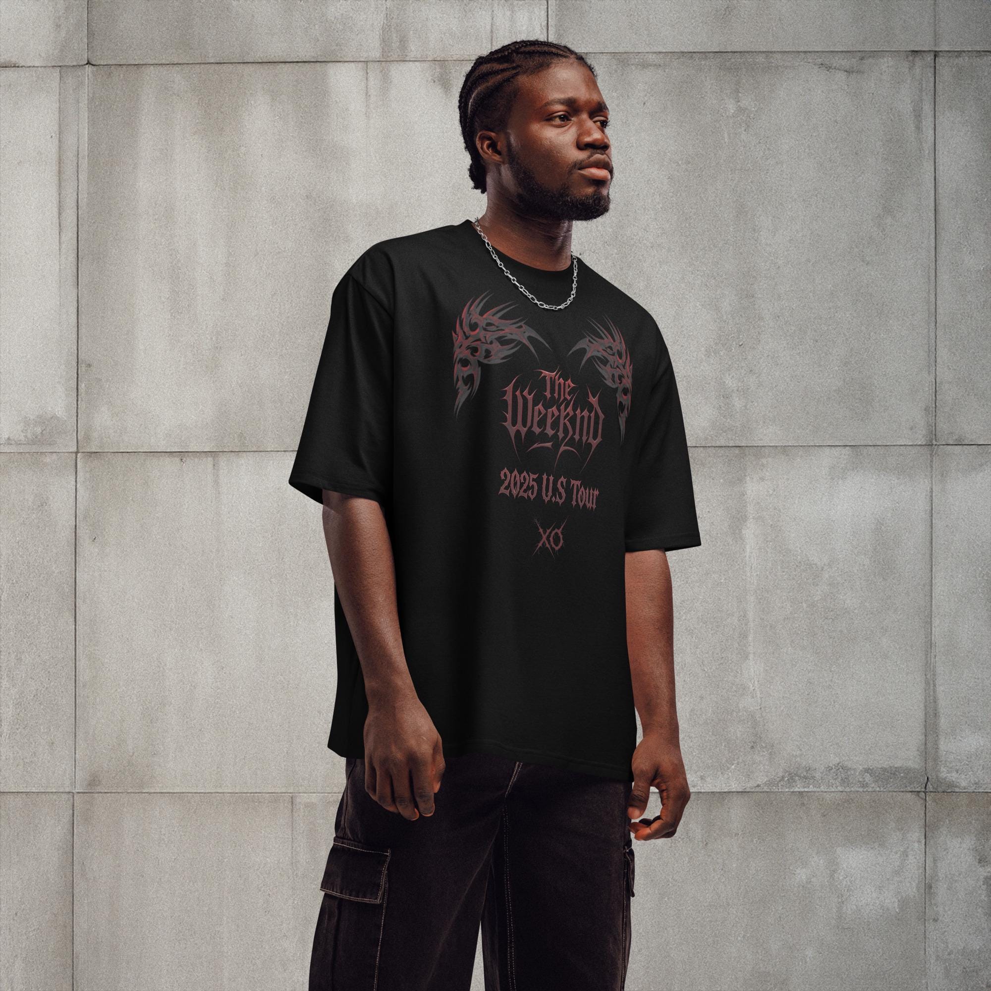 The Weeknd After Hours Til Dawn Tour Oversized Tee