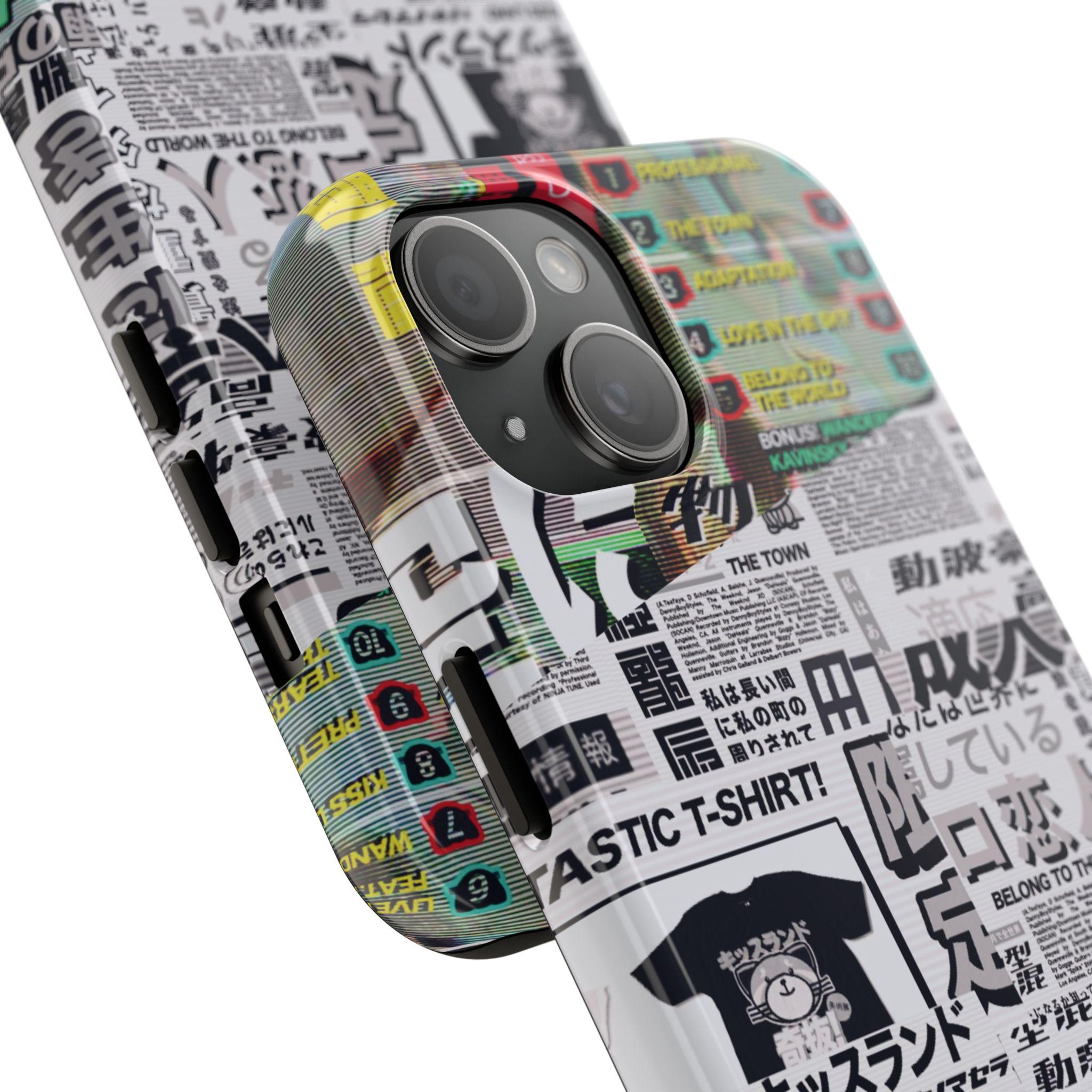 Kiss Land Poster Style iPhone Case