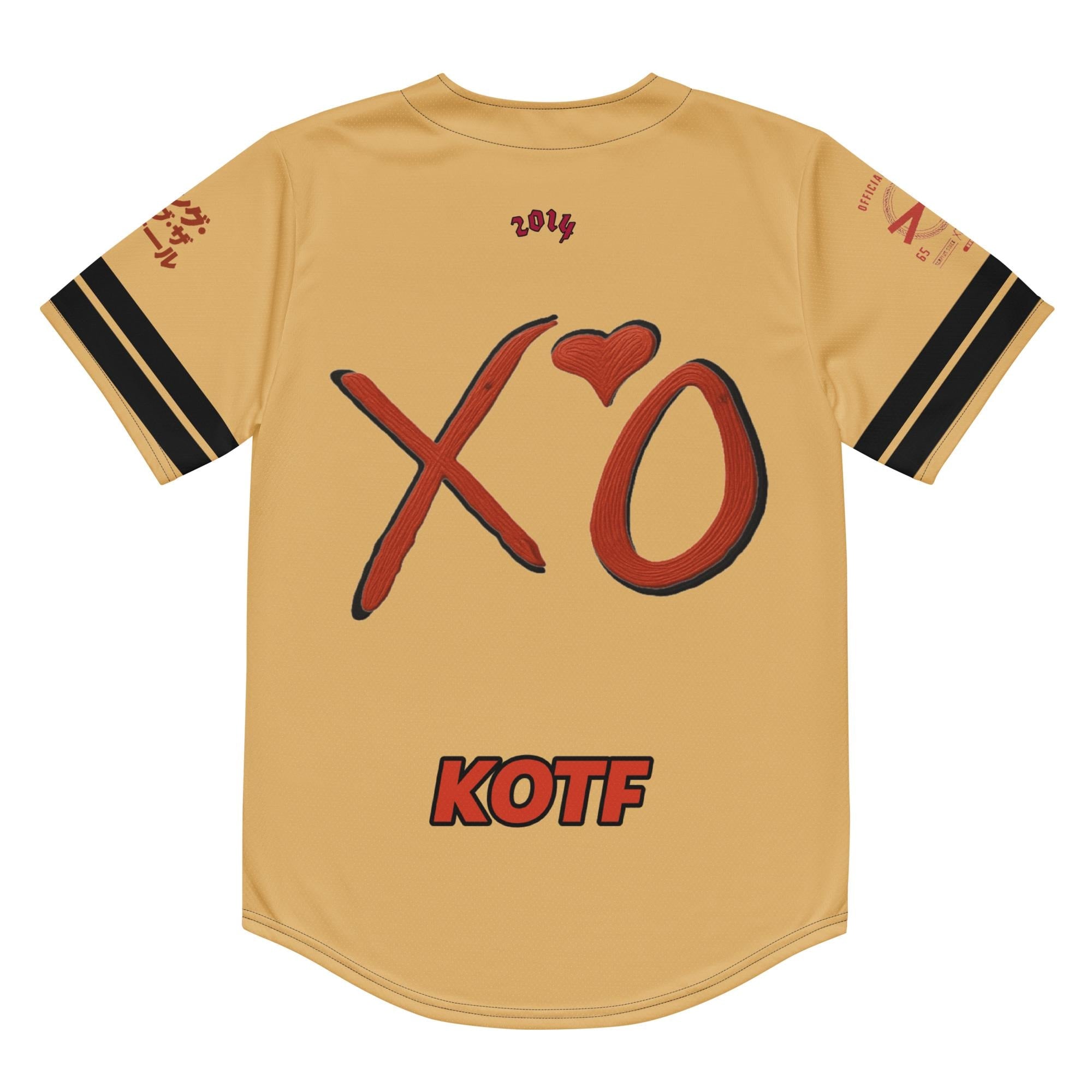 The Weeknd XO Baseball Jersey
