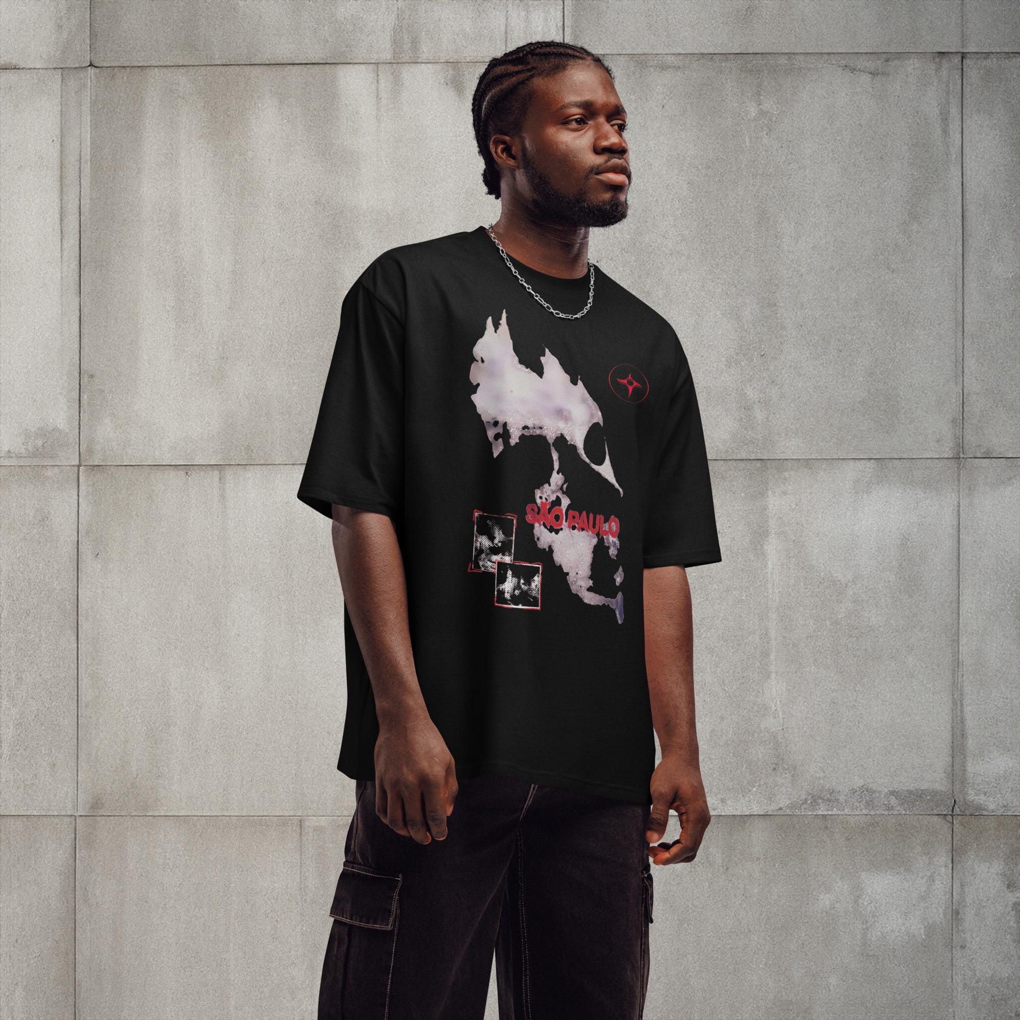 São Paulo Oversized Graphic Tee