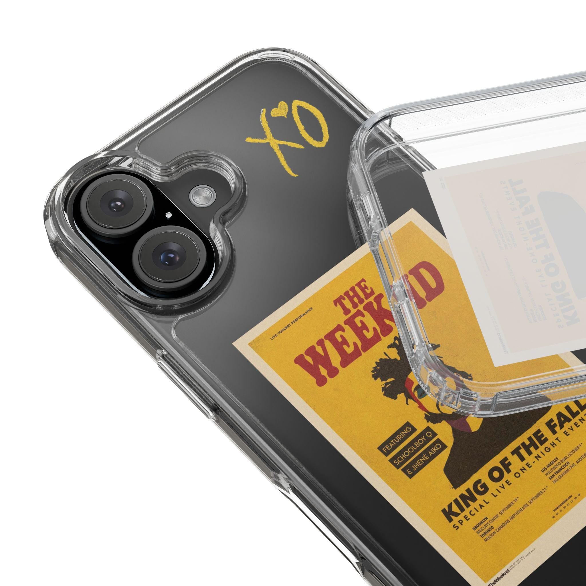 King Of The Fall Poster Style iPhone Case