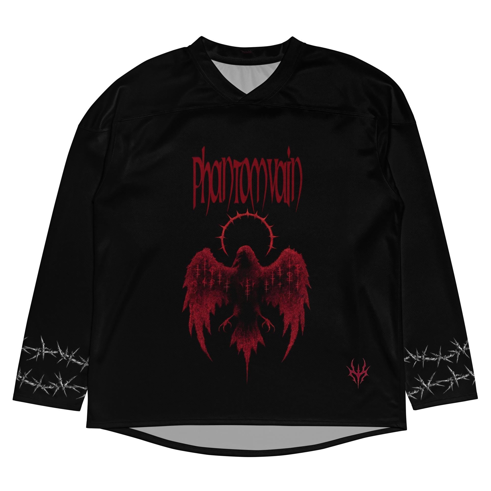 The Crow Long Sleeve Hockey Jersey