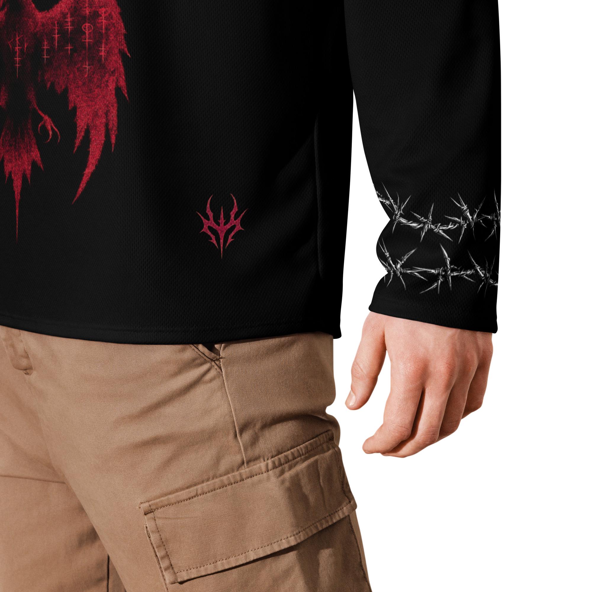 The Crow Long Sleeve Hockey Jersey