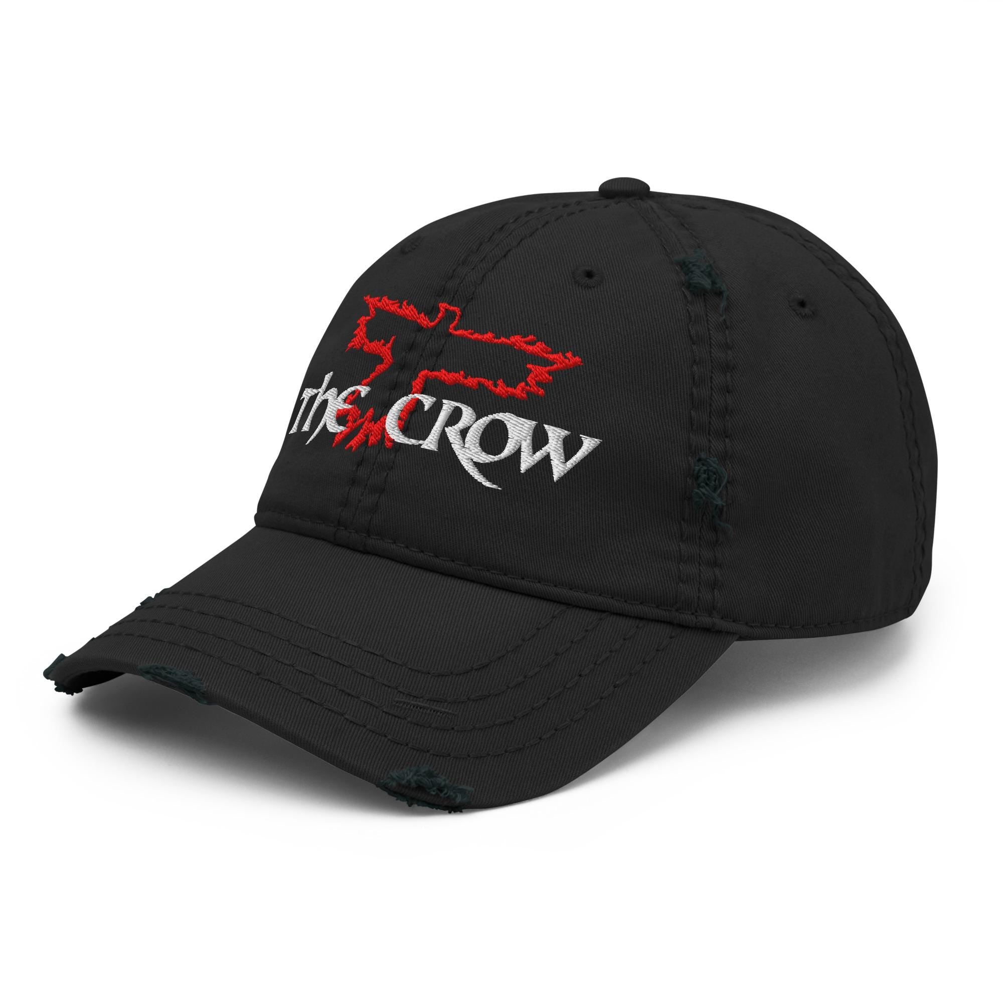 The Crow Raven Distressed Hat