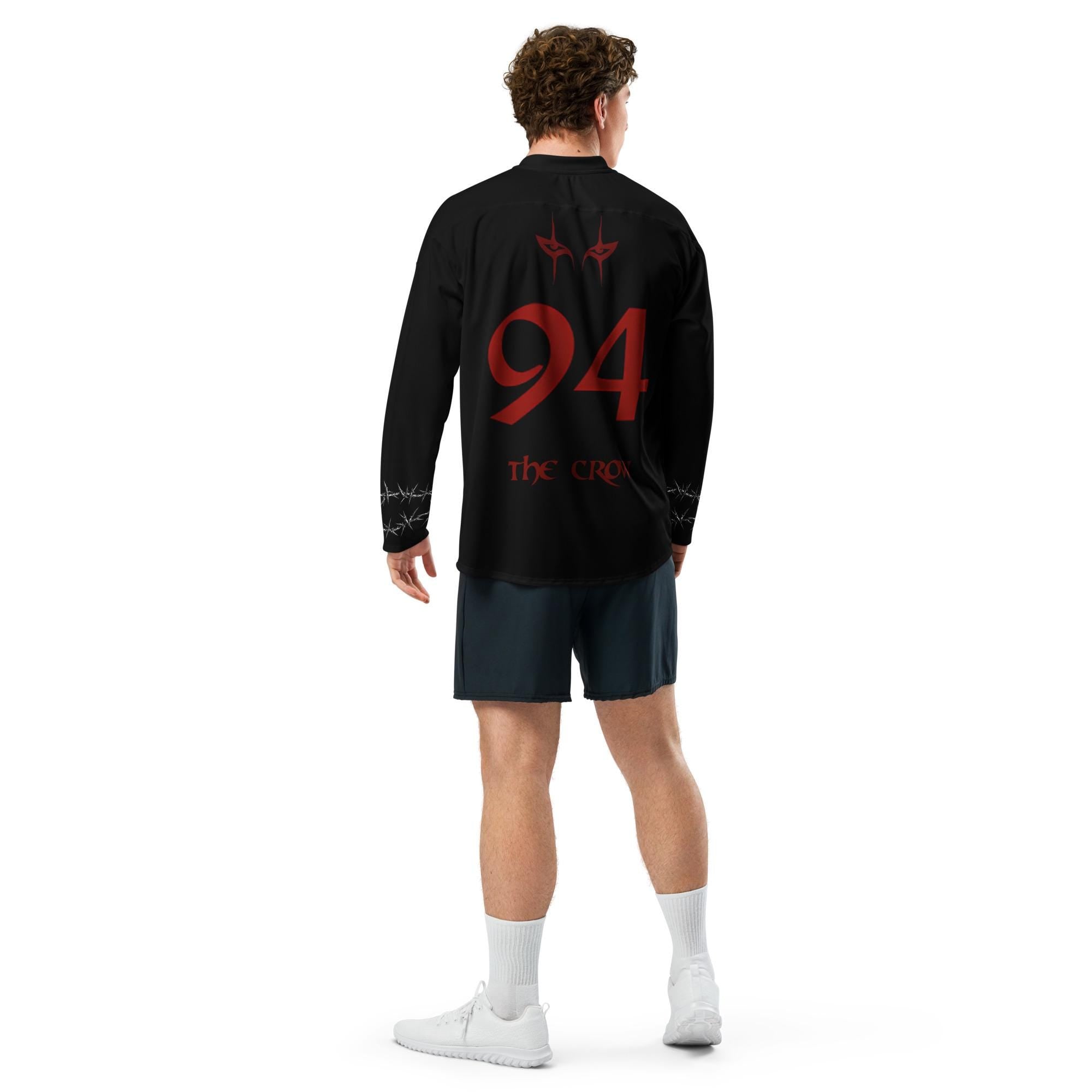 The Crow Long Sleeve Hockey Jersey
