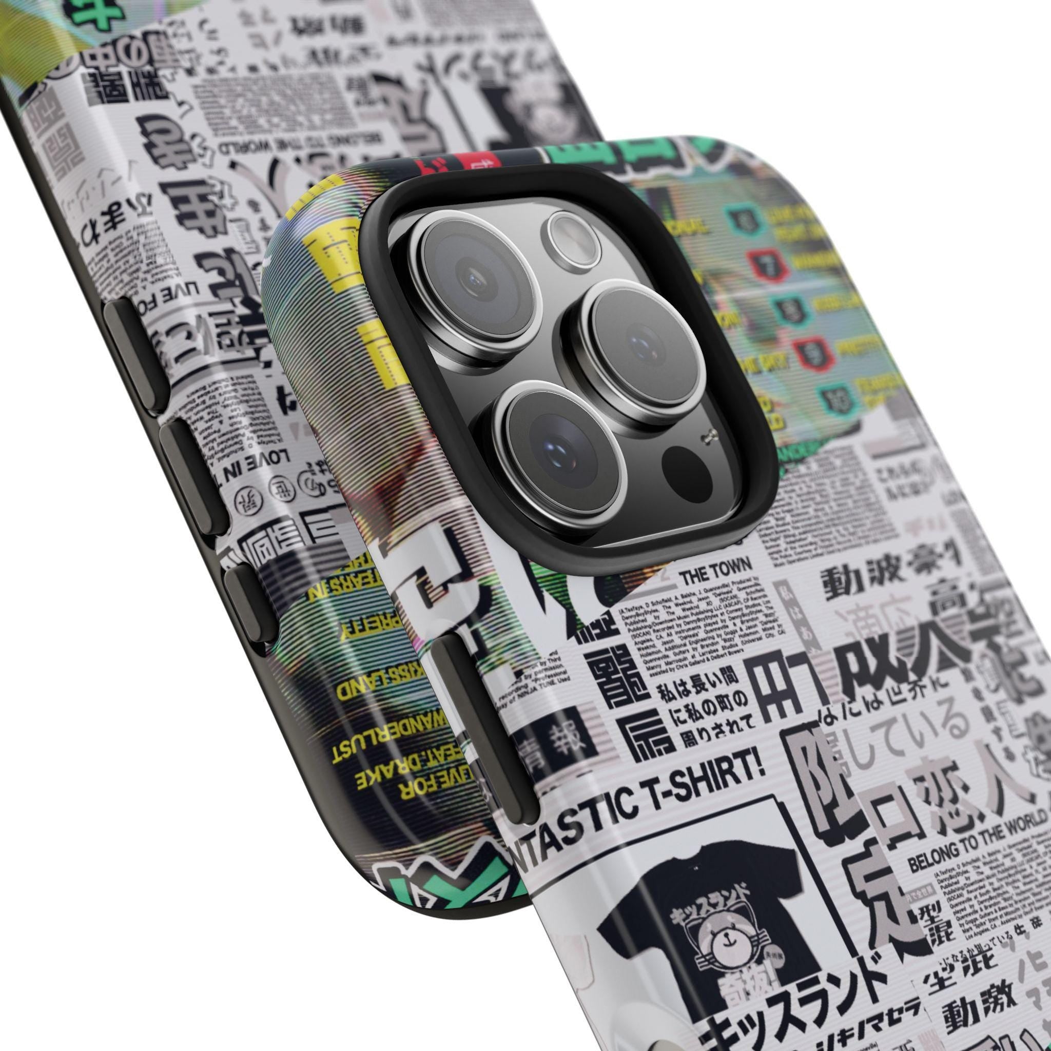 Kiss Land Poster Style iPhone Case