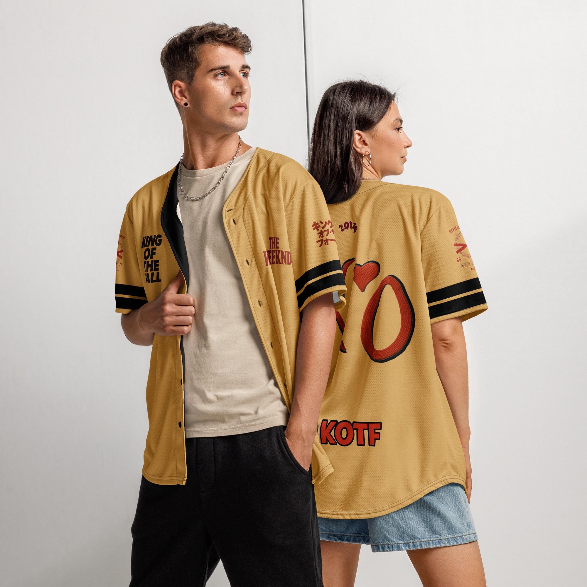 The Weeknd XO Baseball Jersey