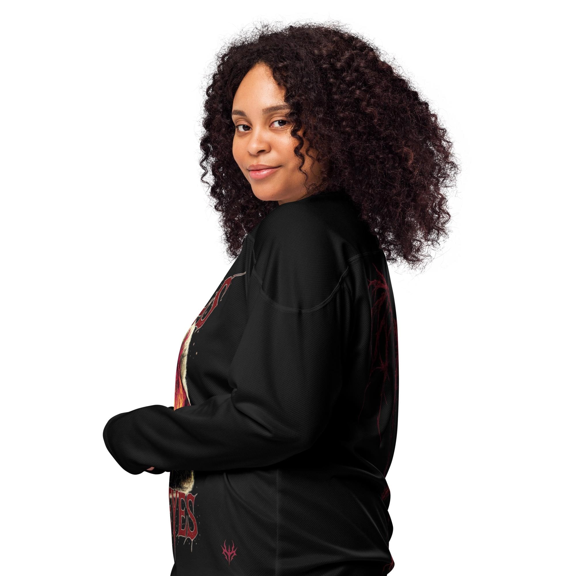 The Hills Have Eyes Long Sleeve Hockey Jersey