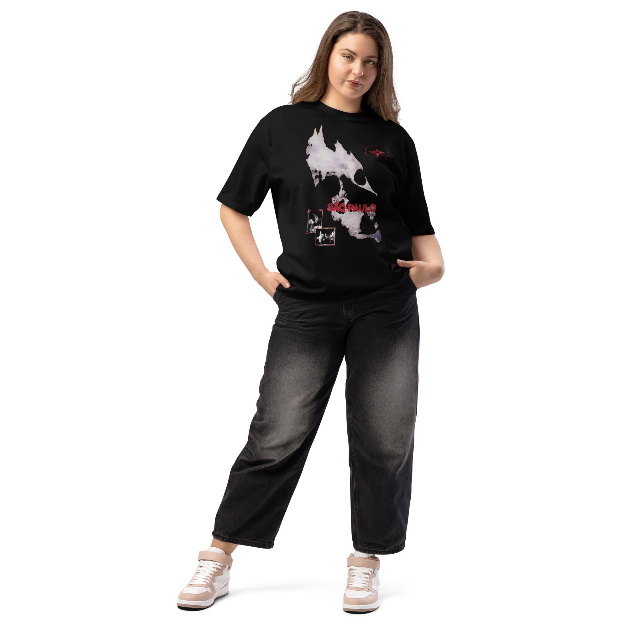 São Paulo Oversized Graphic Tee