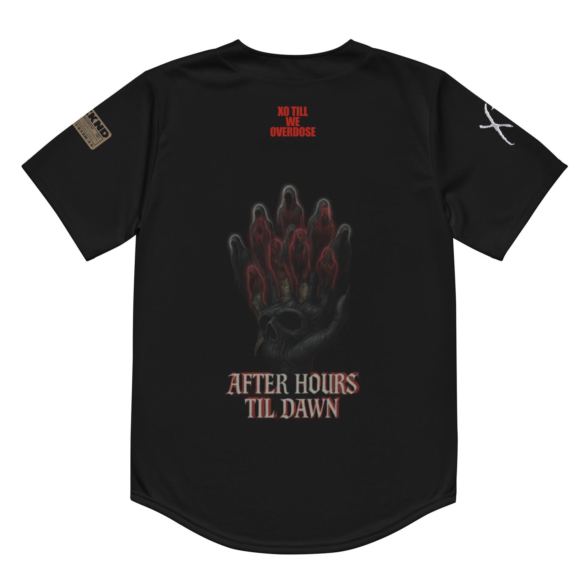 After Hours Til Dawn Tour Baseball Jersey