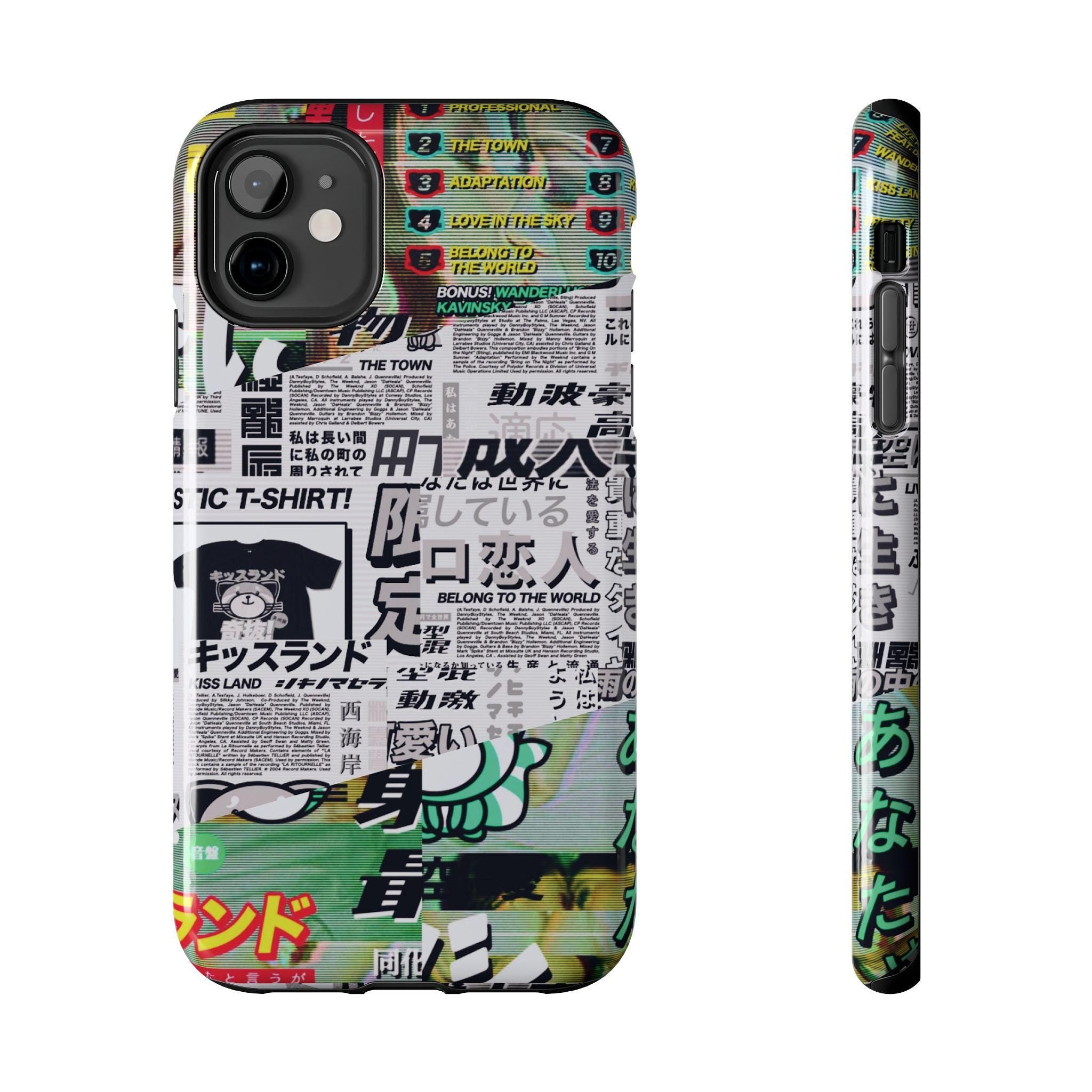 Kiss Land Poster Style iPhone Case