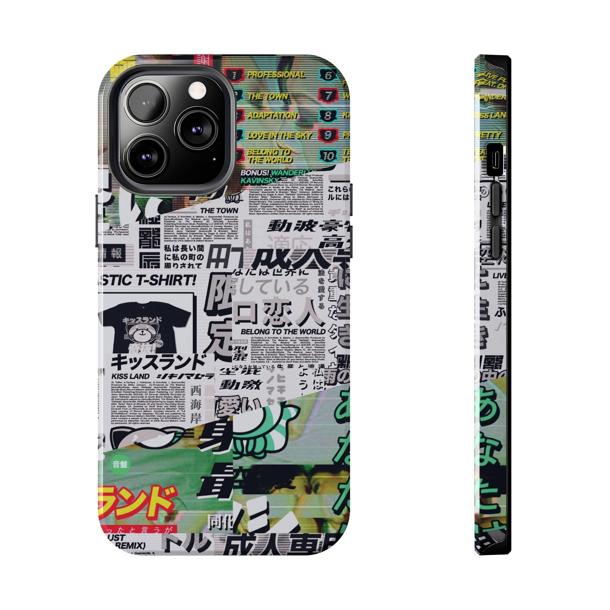 Kiss Land Poster Style iPhone Case
