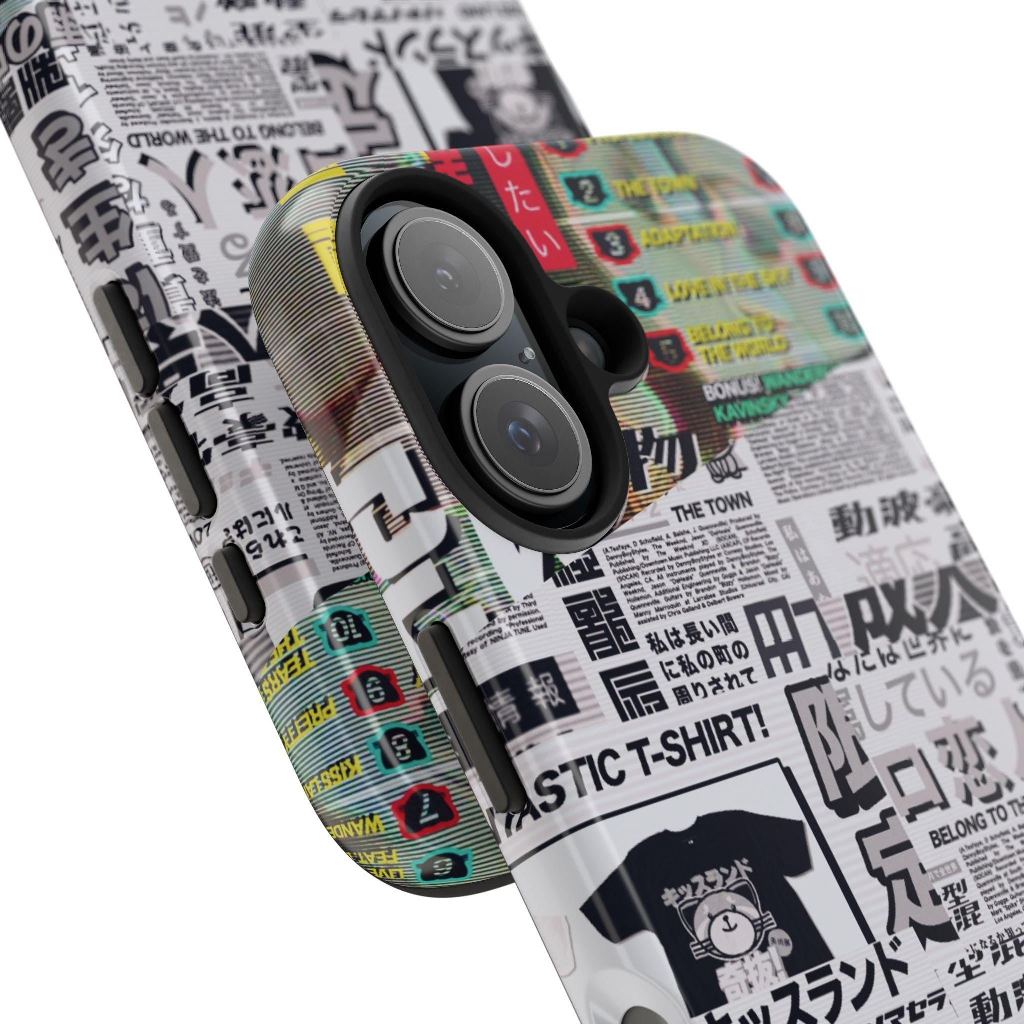 Kiss Land Poster Style iPhone Case