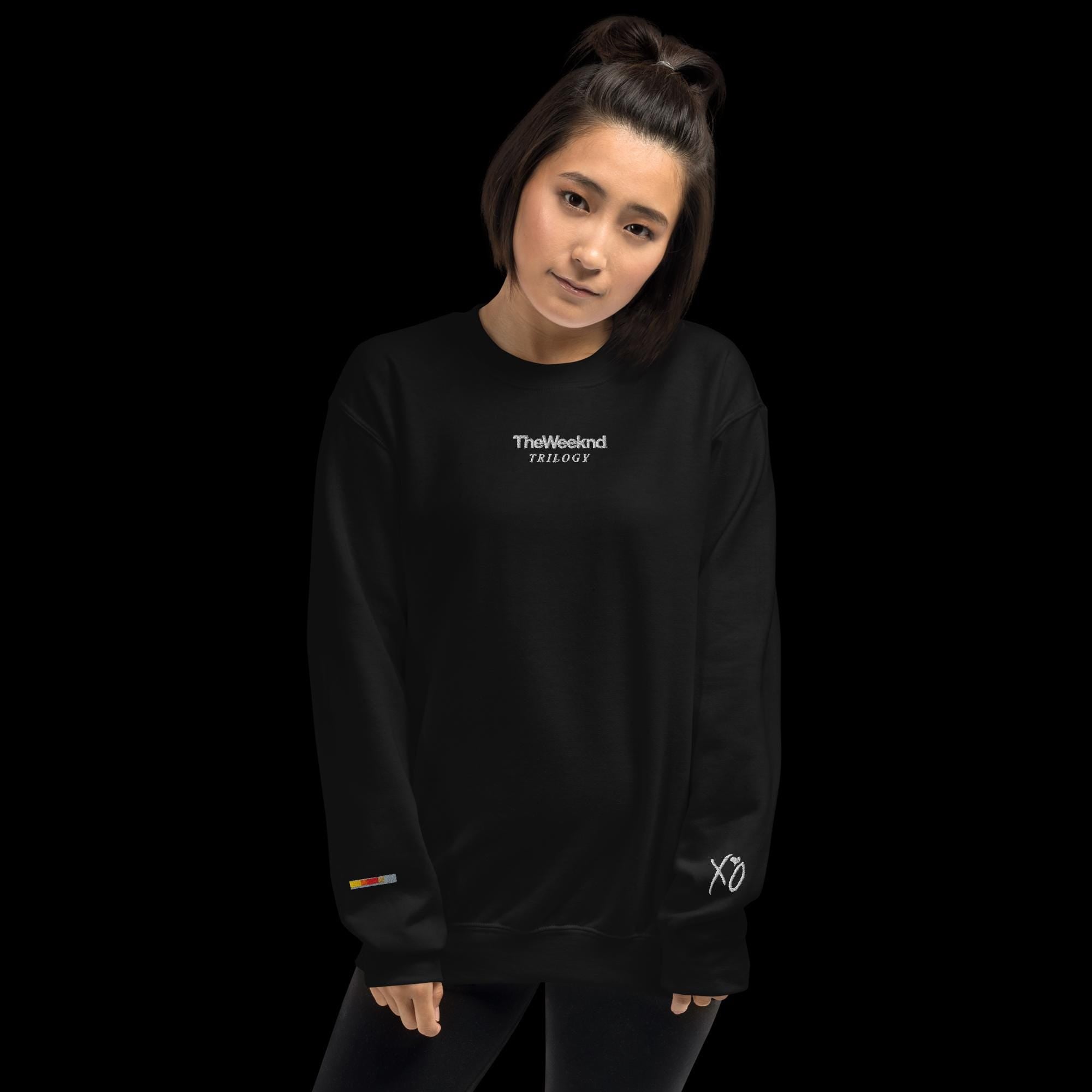 Vintage Trilogy Embroidery Sweatshirt