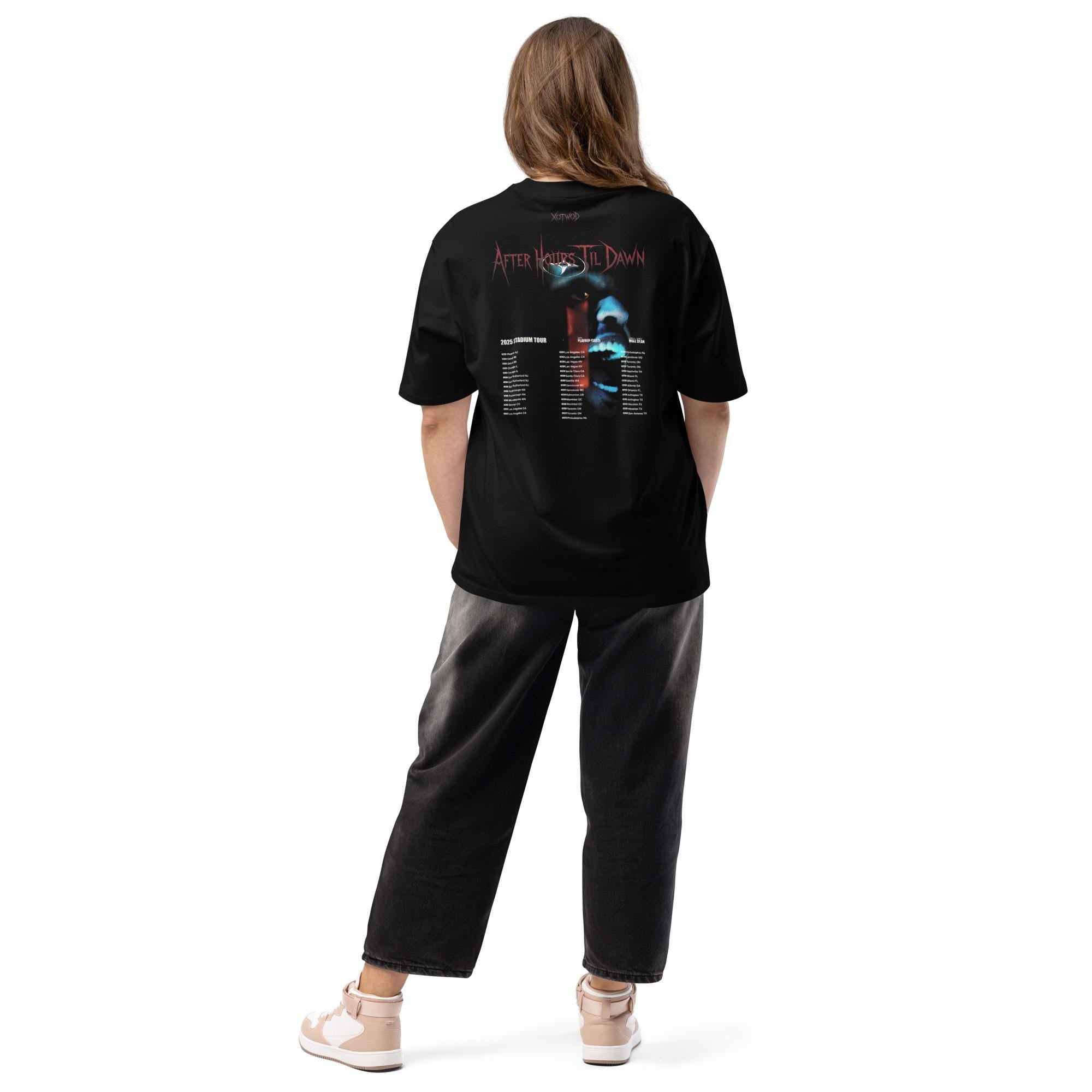 The Weeknd After Hours Til Dawn Tour Oversized Tee