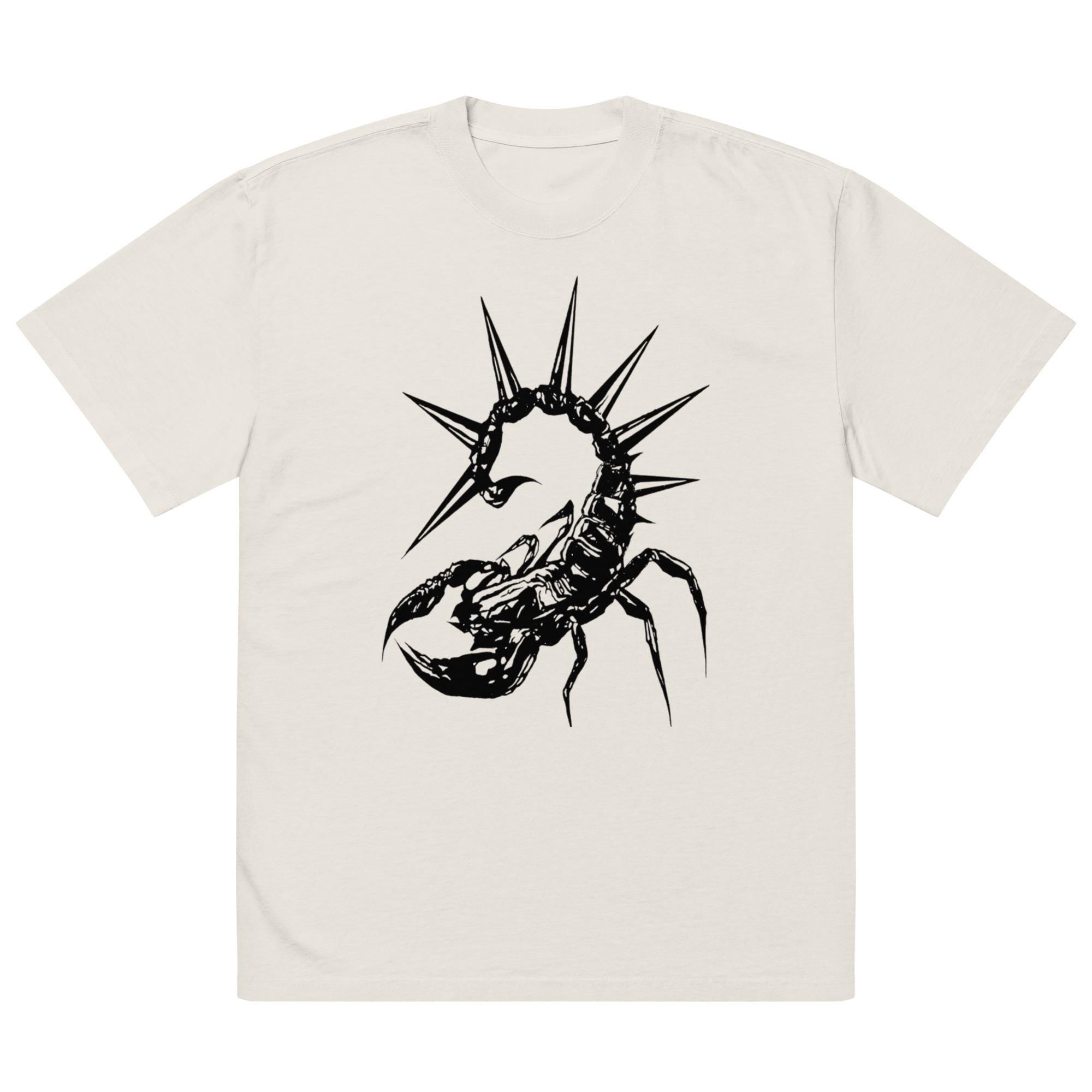 Spiked Scorpion Oversized VintageT-Shirt