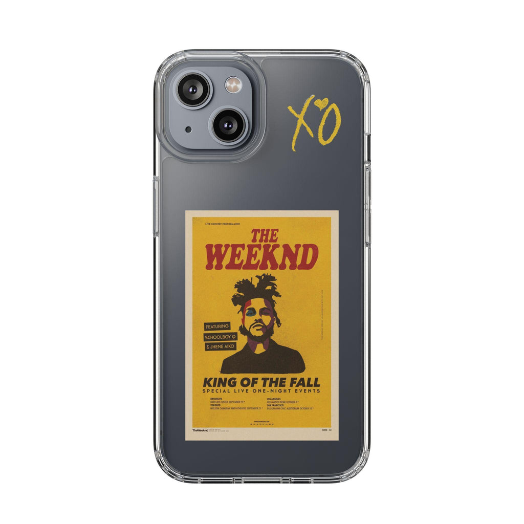 King Of The Fall Poster Style iPhone Case
