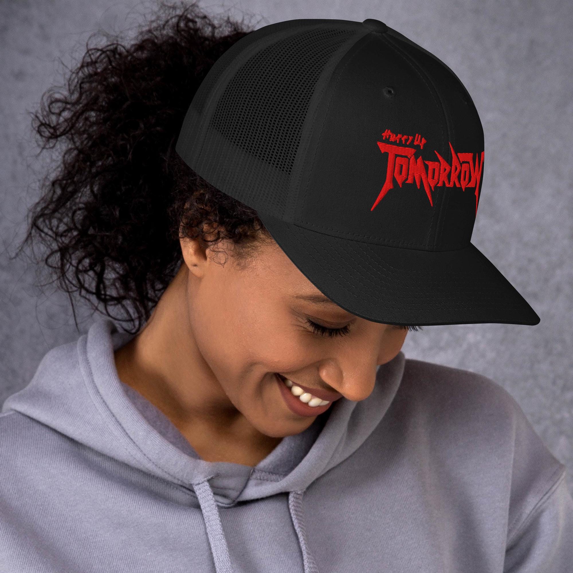 Hurry Up Tomorrow Vintage Trucker Cap
