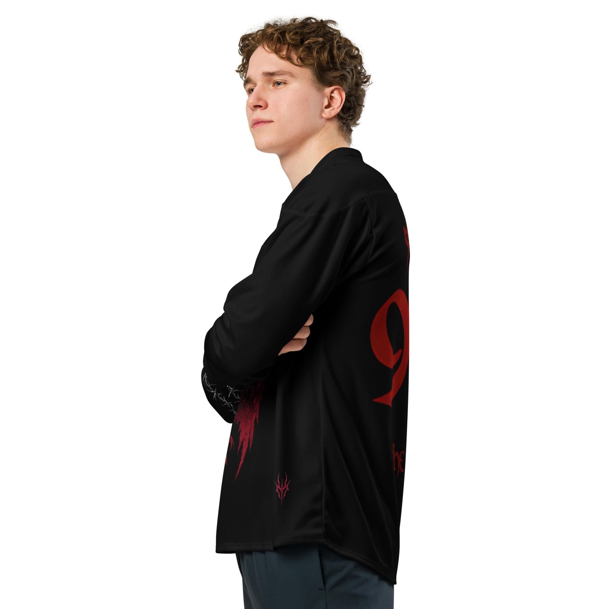 The Crow Long Sleeve Hockey Jersey