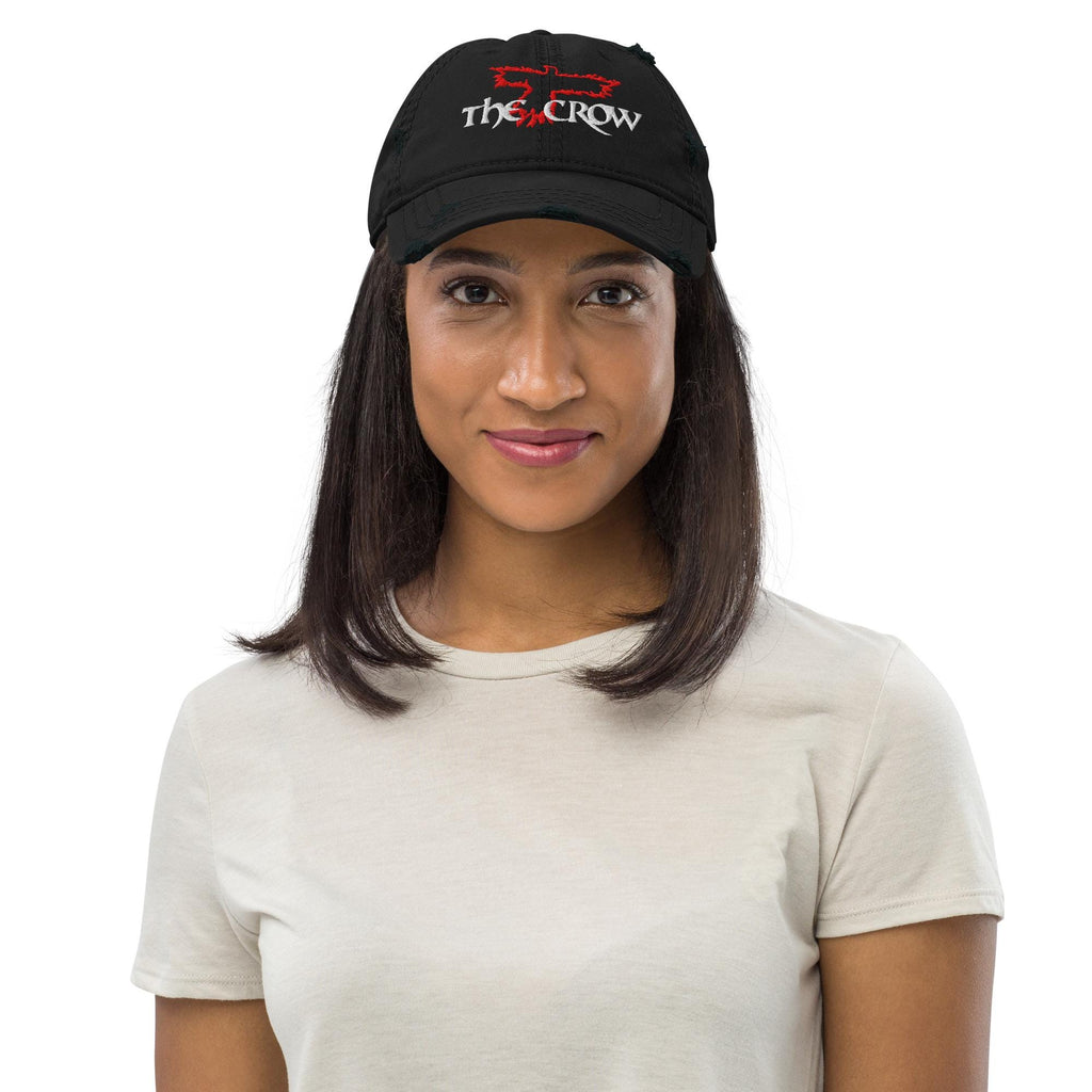 The Crow Raven Distressed Hat