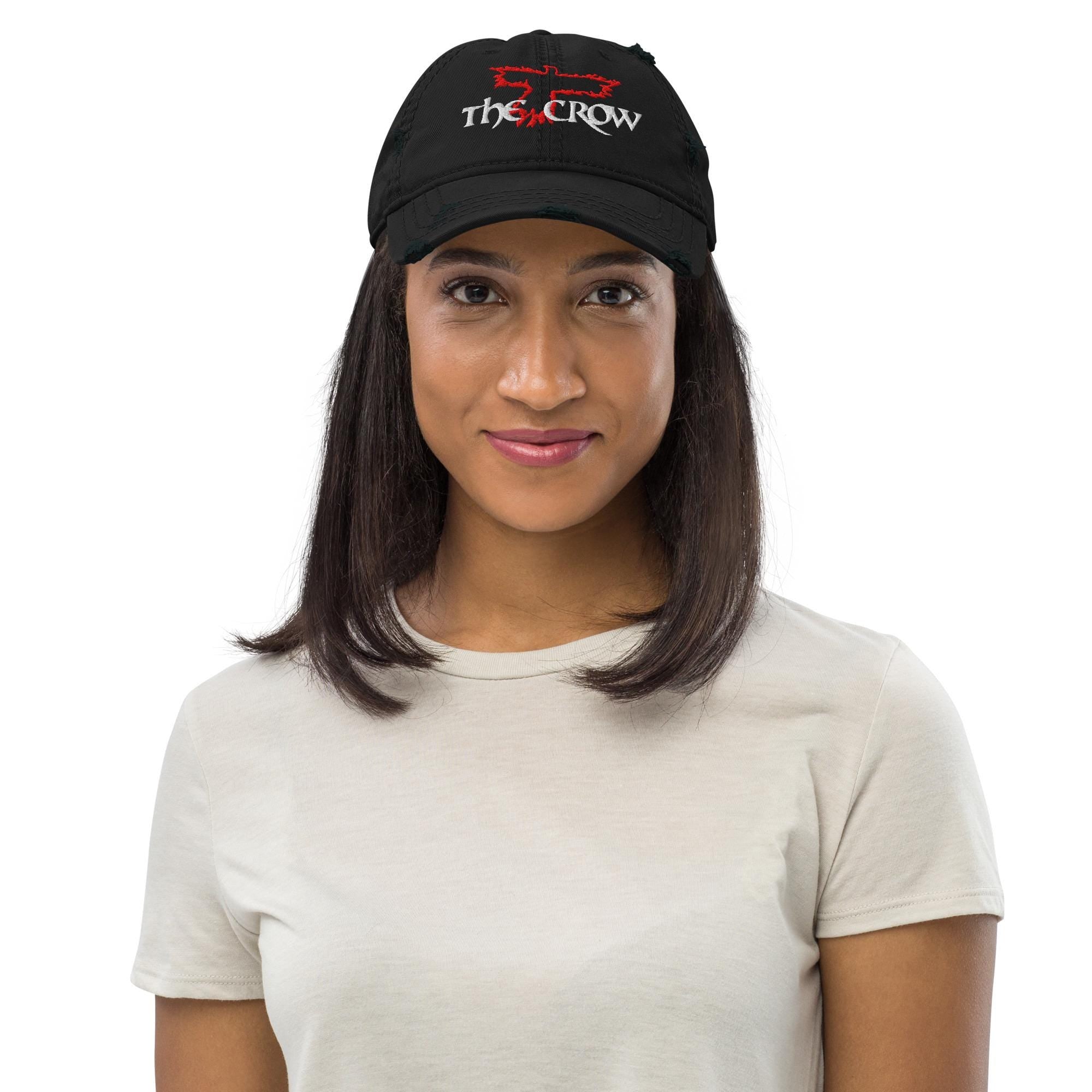 The Crow Raven Distressed Hat