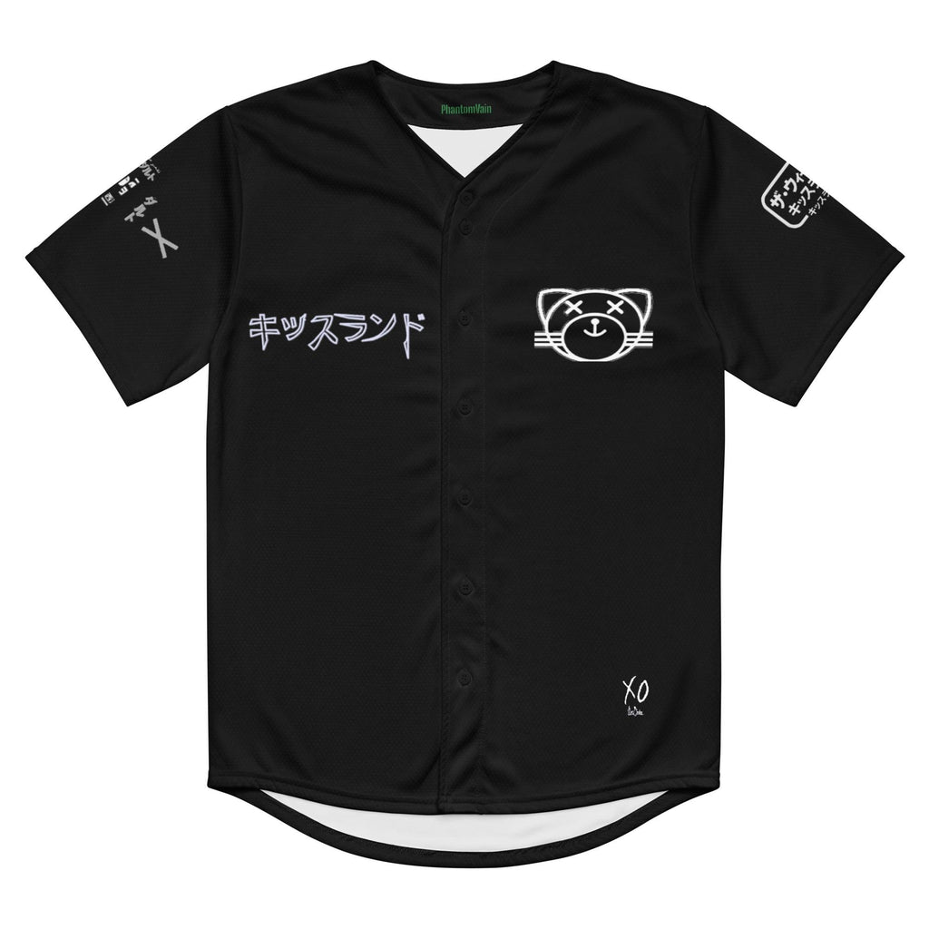 Kiss Land Retro Baseball Jersey