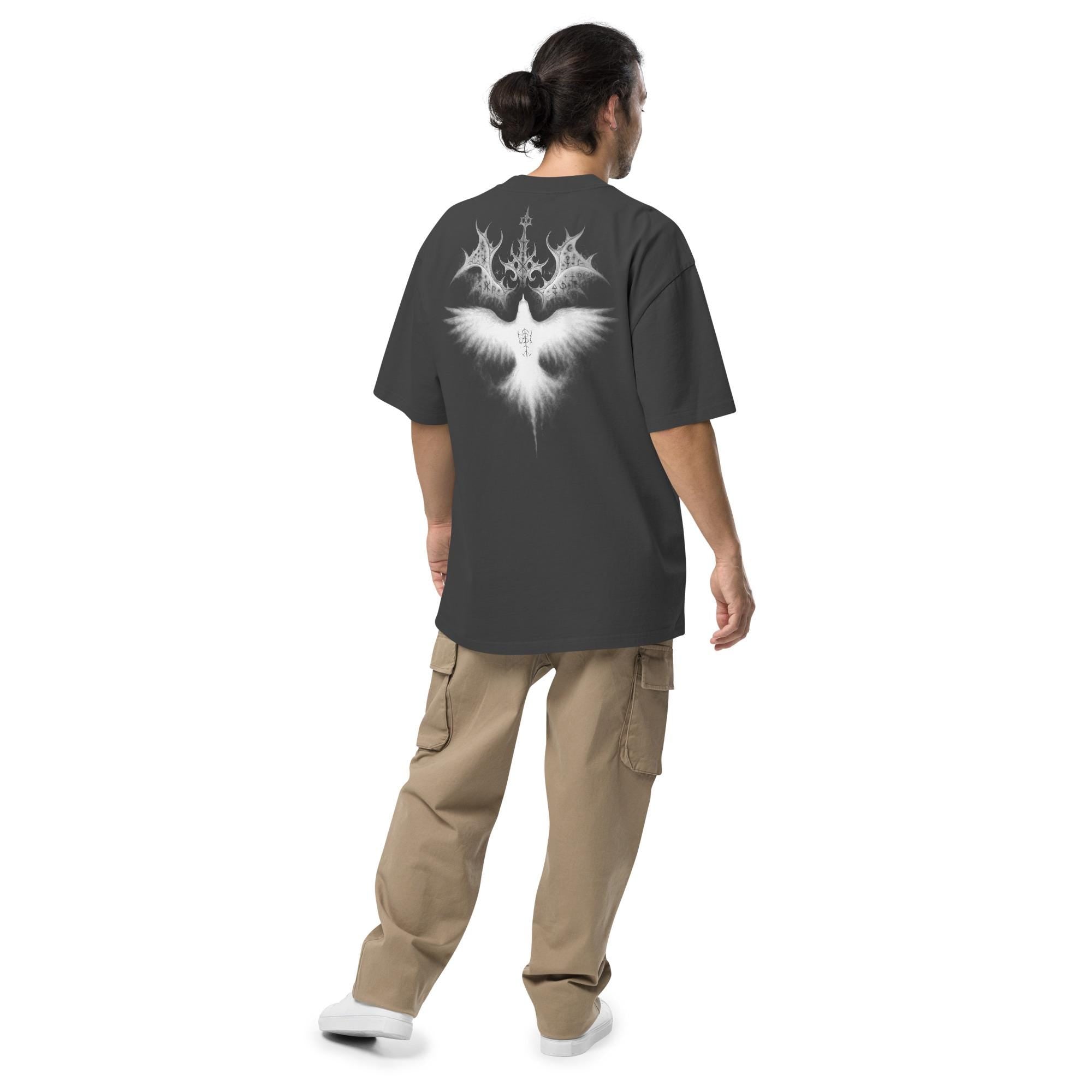 The Crow Oversized Gothic Tee