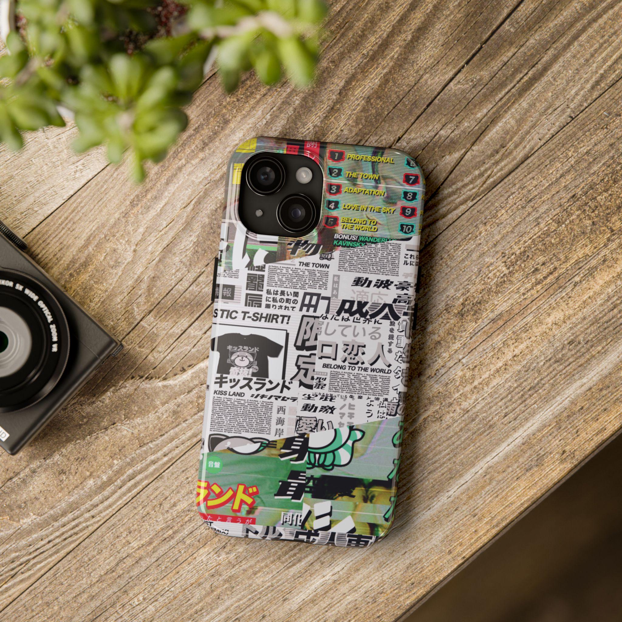 Kiss Land Poster Style iPhone Case