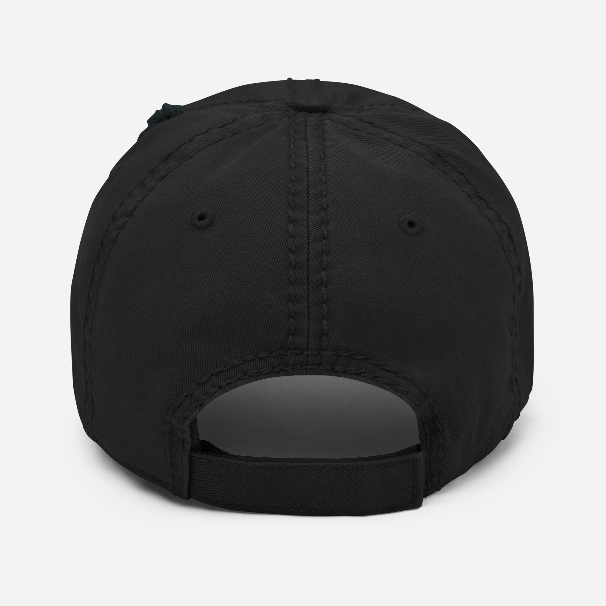 The Crow Raven Distressed Hat