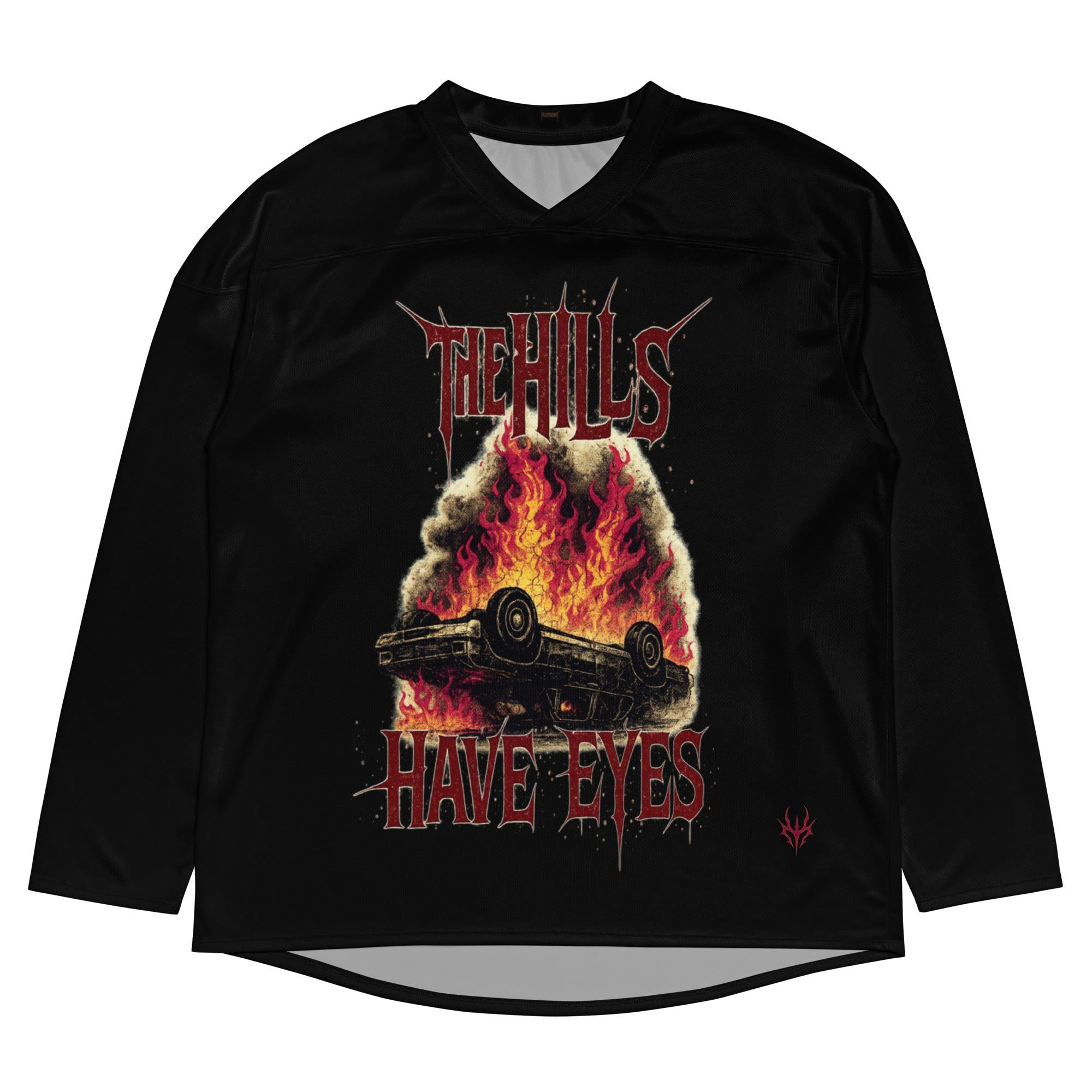 The Hills Have Eyes Long Sleeve Hockey Jersey