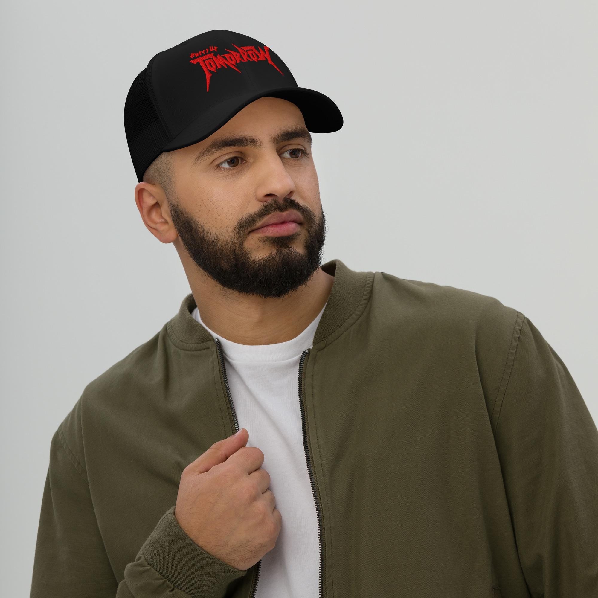 Hurry Up Tomorrow Vintage Trucker Cap