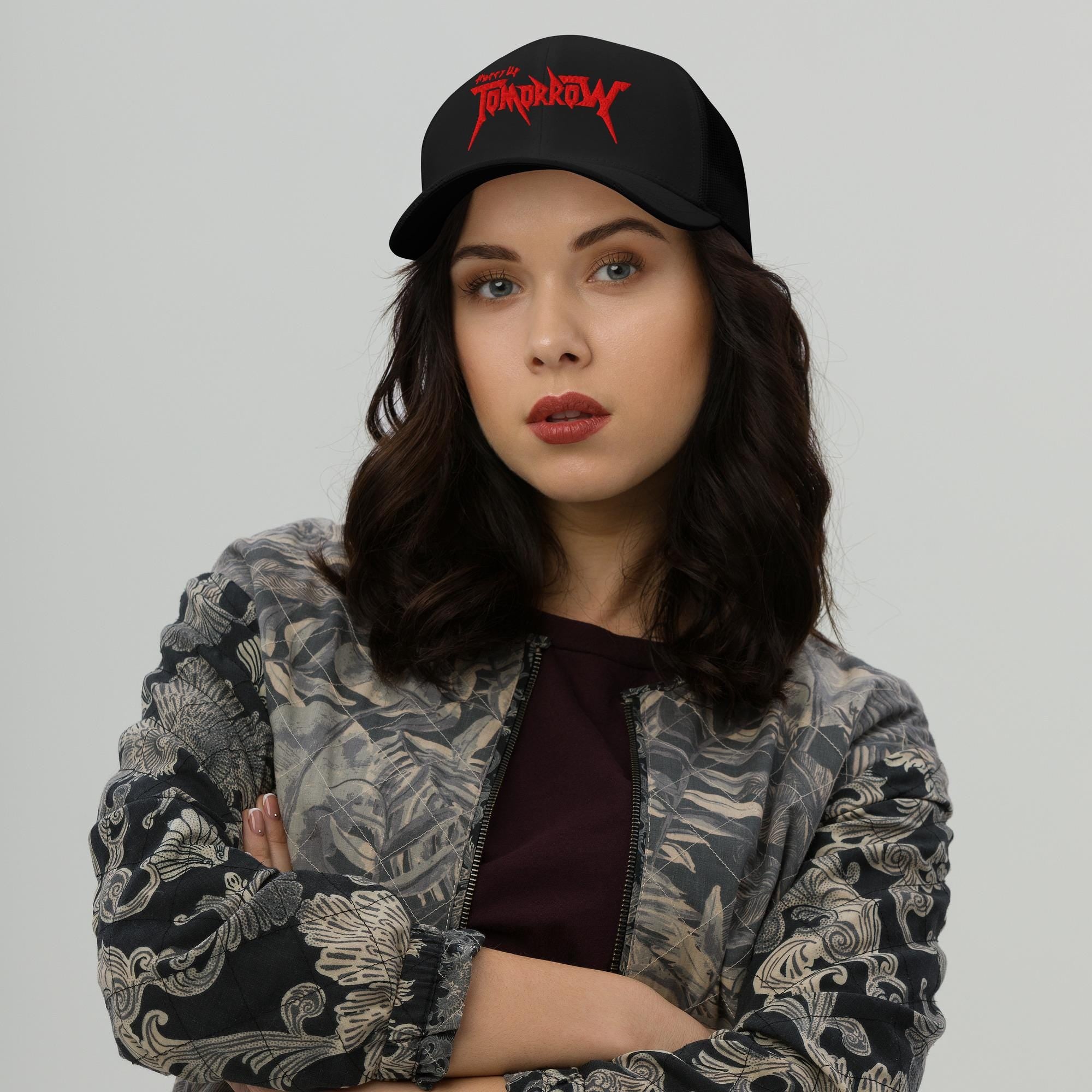 Hurry Up Tomorrow Vintage Trucker Cap