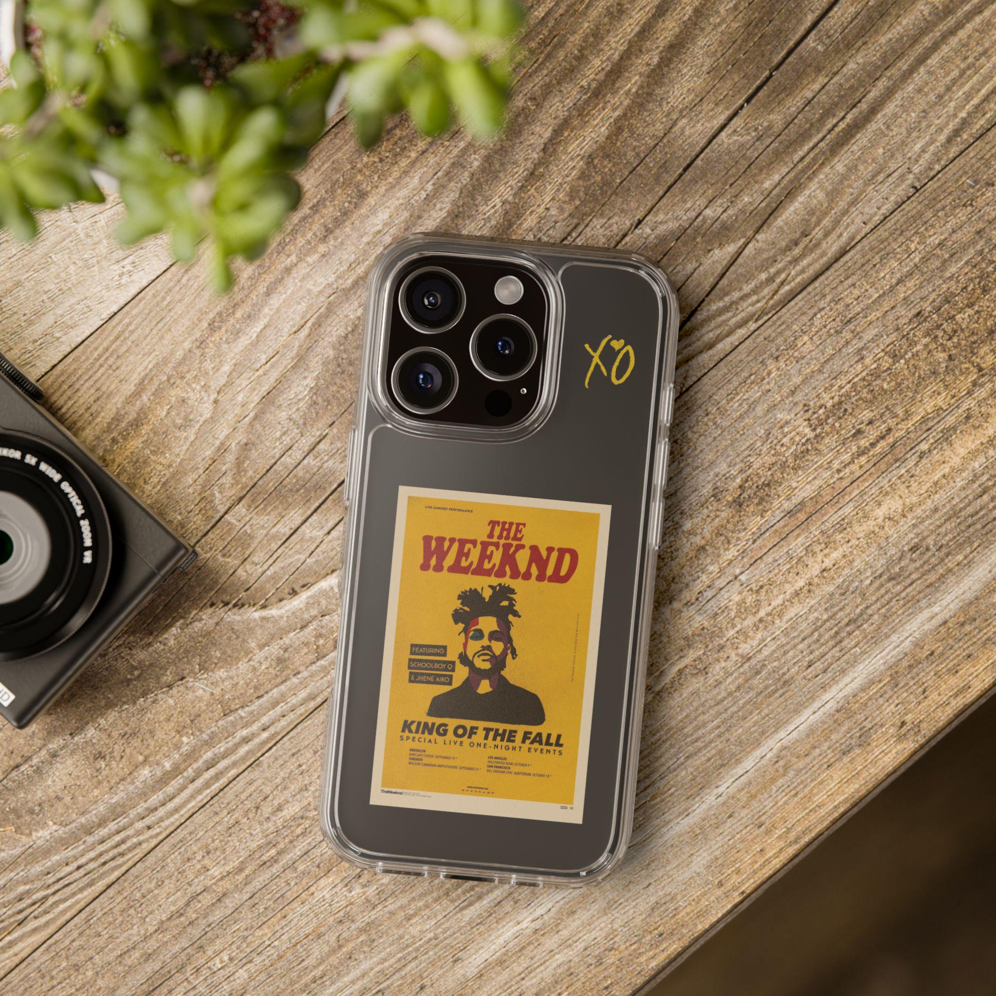 King Of The Fall Poster Style iPhone Case