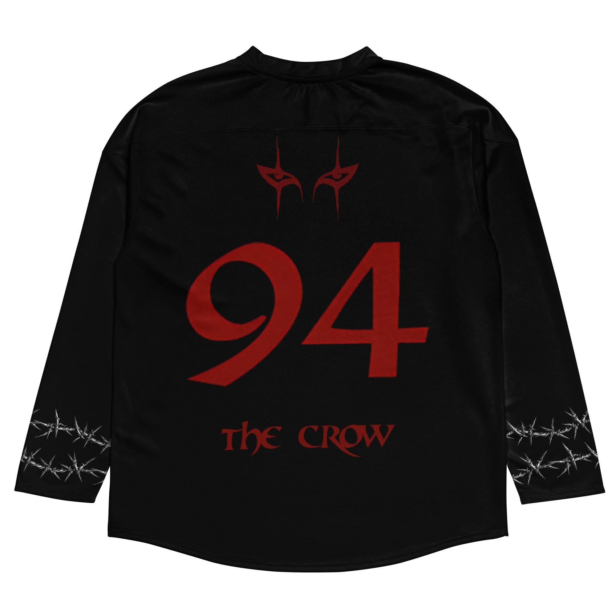 The Crow Long Sleeve Hockey Jersey
